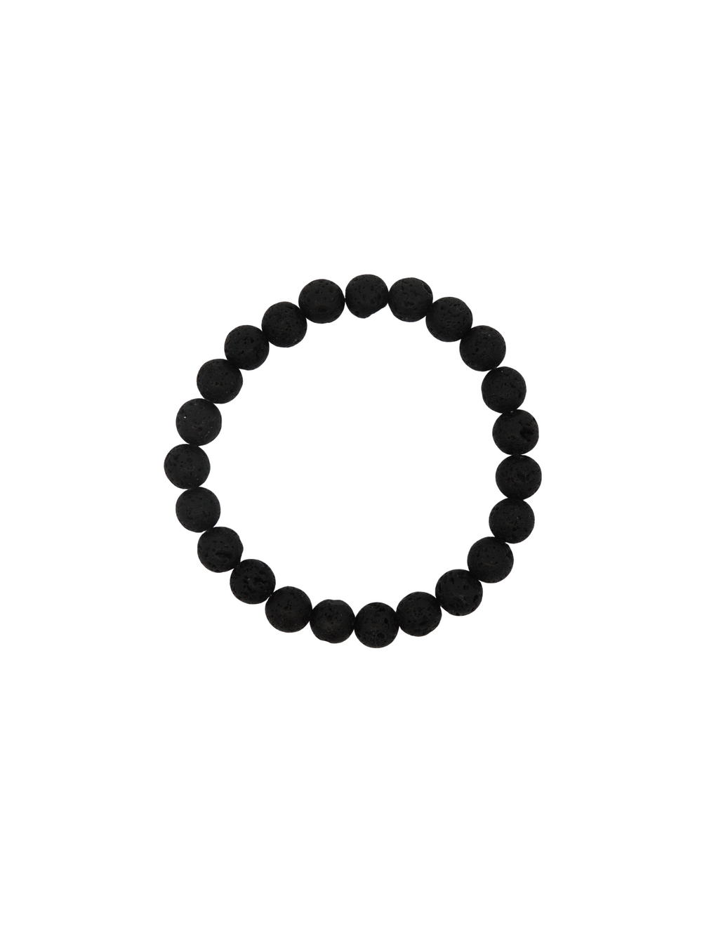 Pulsera Con Piedra De Lava 8 mm