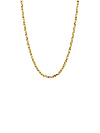 Cadena Eslabon Tejido Cuadrado 2 mm