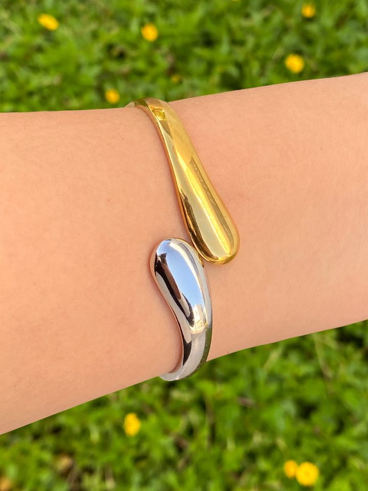 Brazalete Doble Gota Cruzado