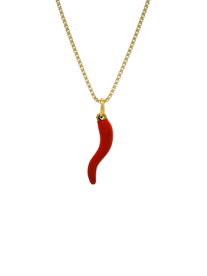 Collar Con Chile Rojo