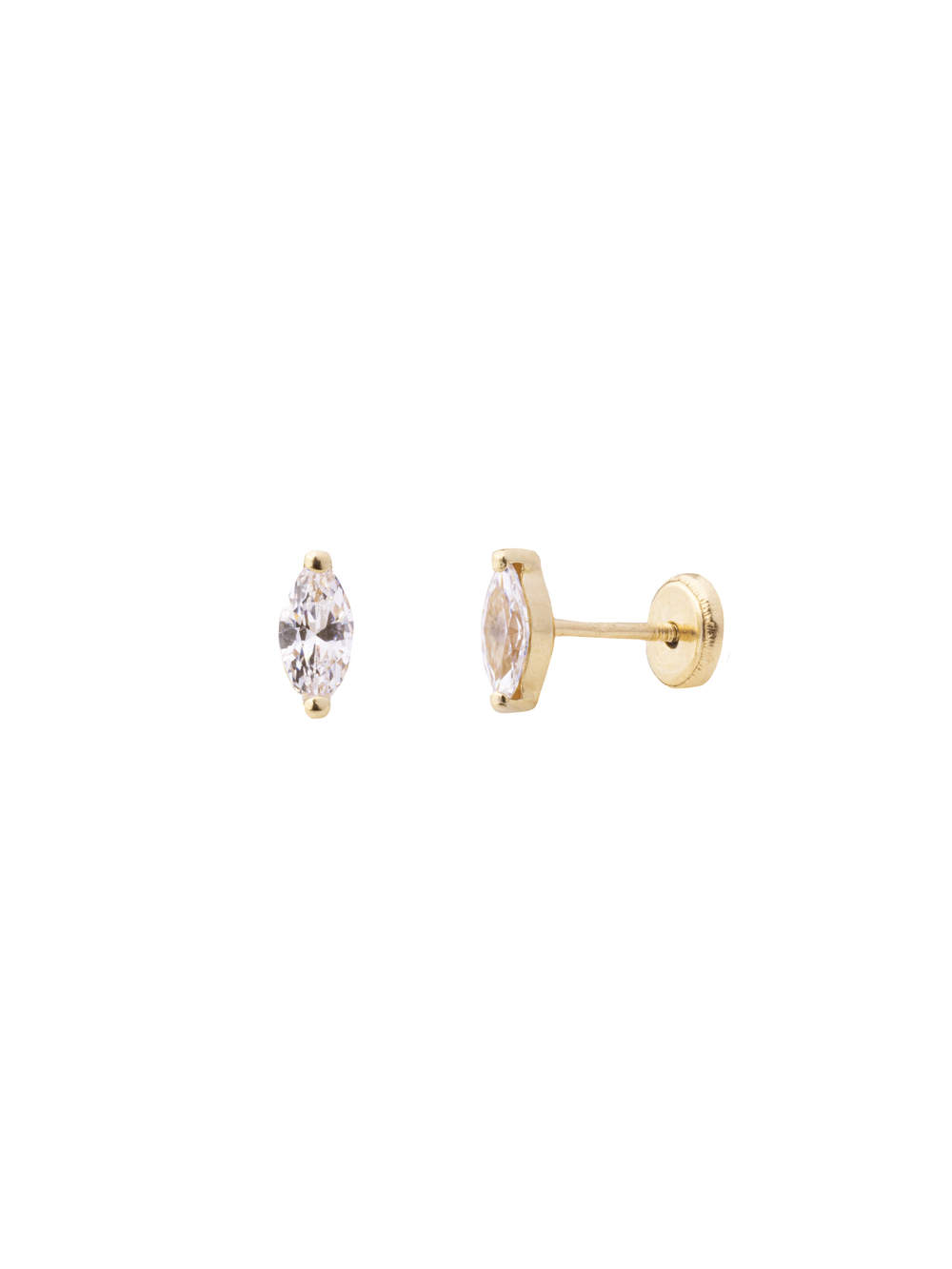 Broquel Zirconias Oro 14k