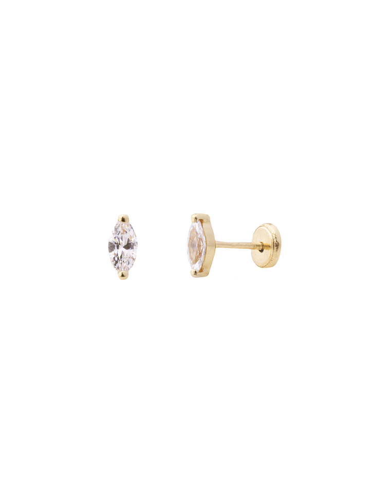 Broquel Zirconias Oro 14k