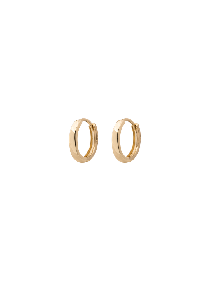 Par Arracada Lisa 11.8 mm Oro 10k