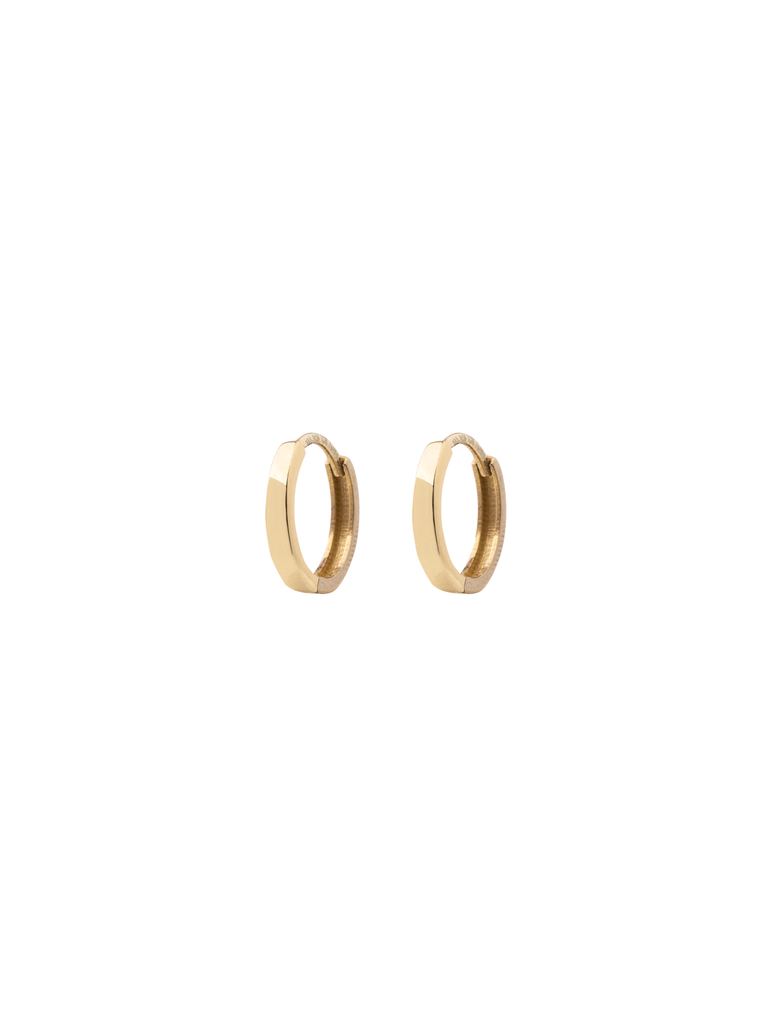 Arracada Lisa 8.8 mm Oro 10k