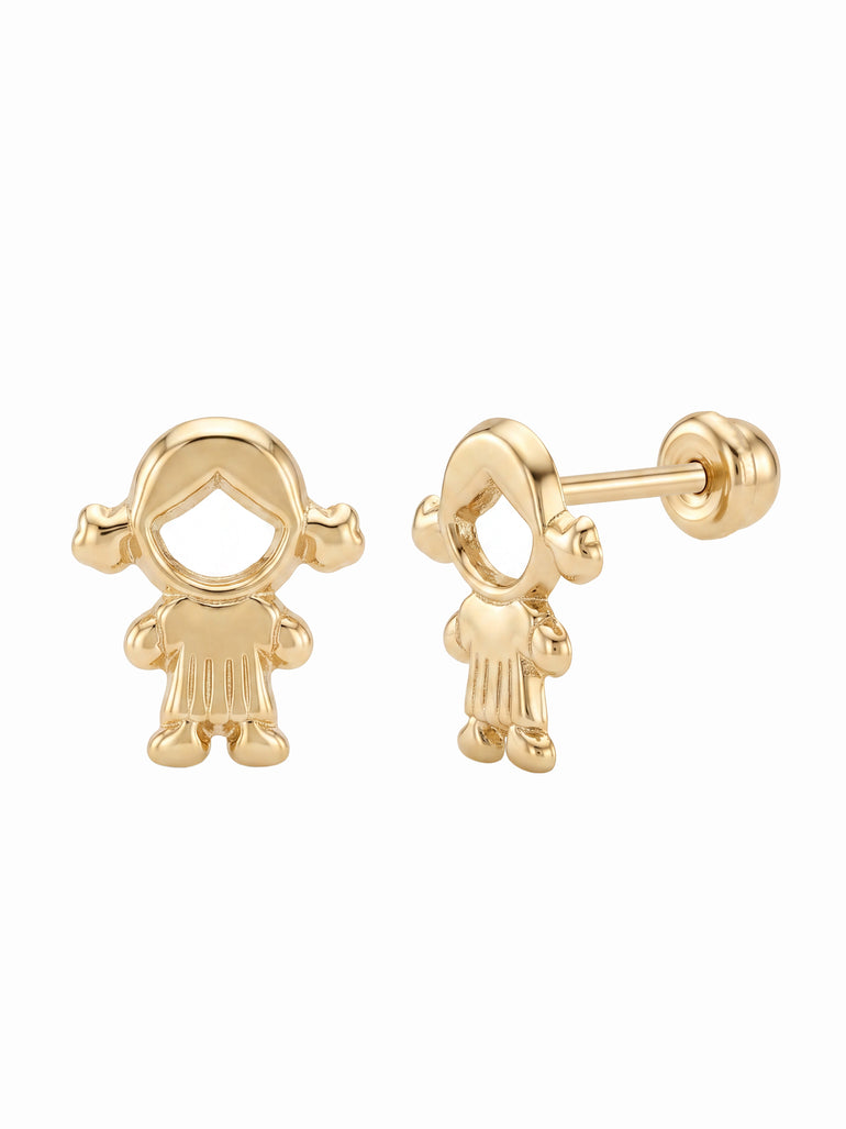 Broquel Niños Oro 10k