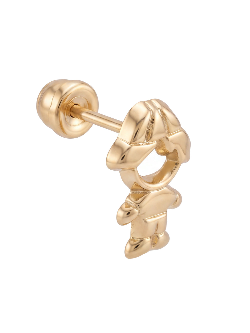 Broquel Niños Oro 10k