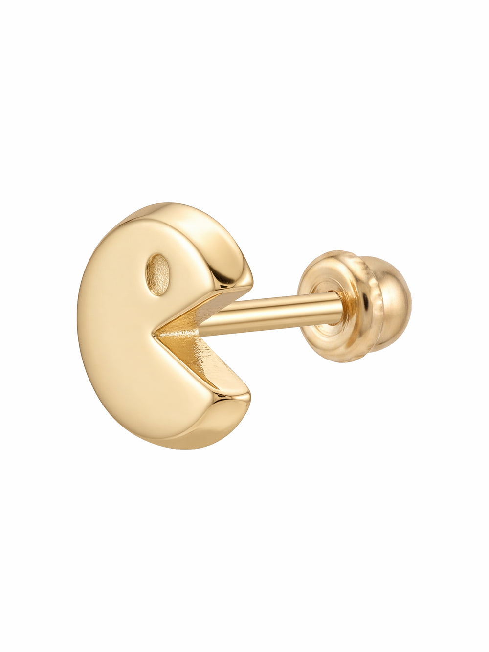 Broquel Pac Man Oro 10k