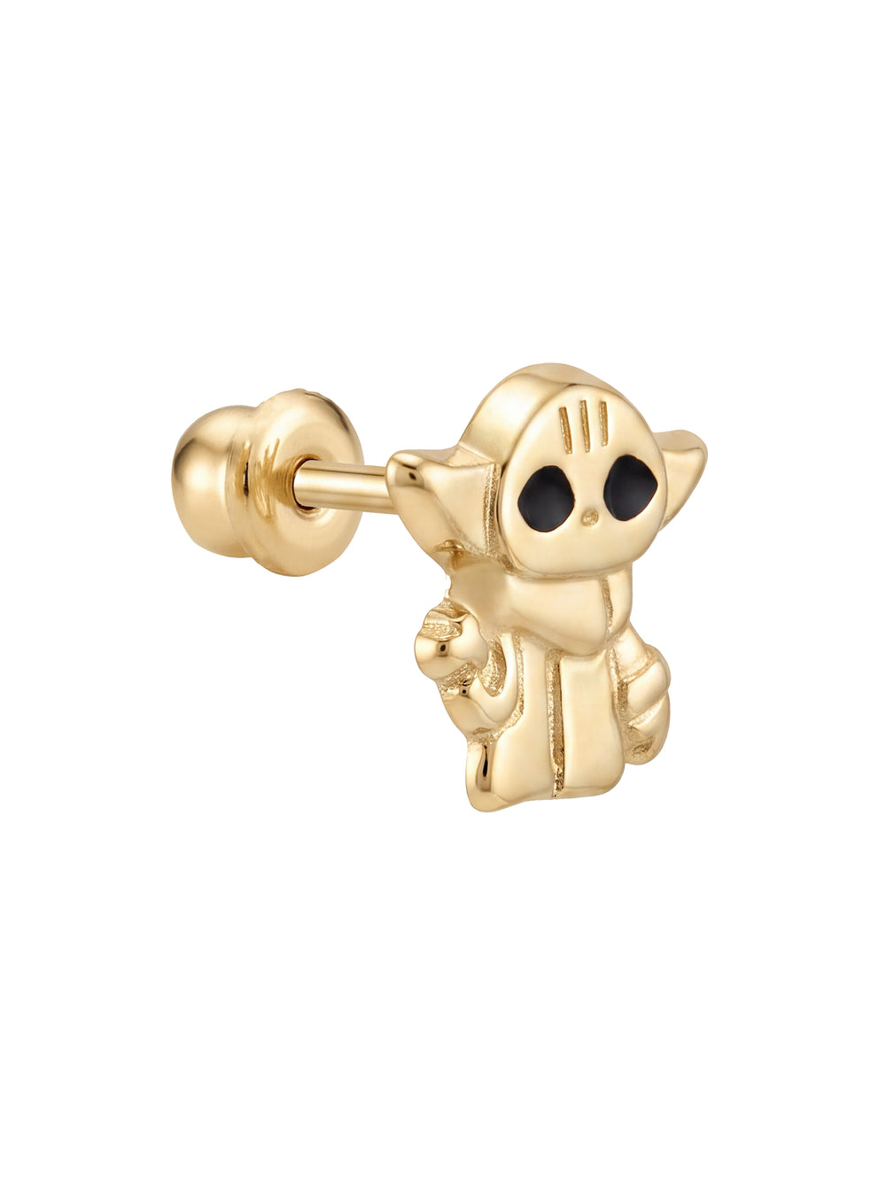 Broquel Baby Yoda Oro 10k