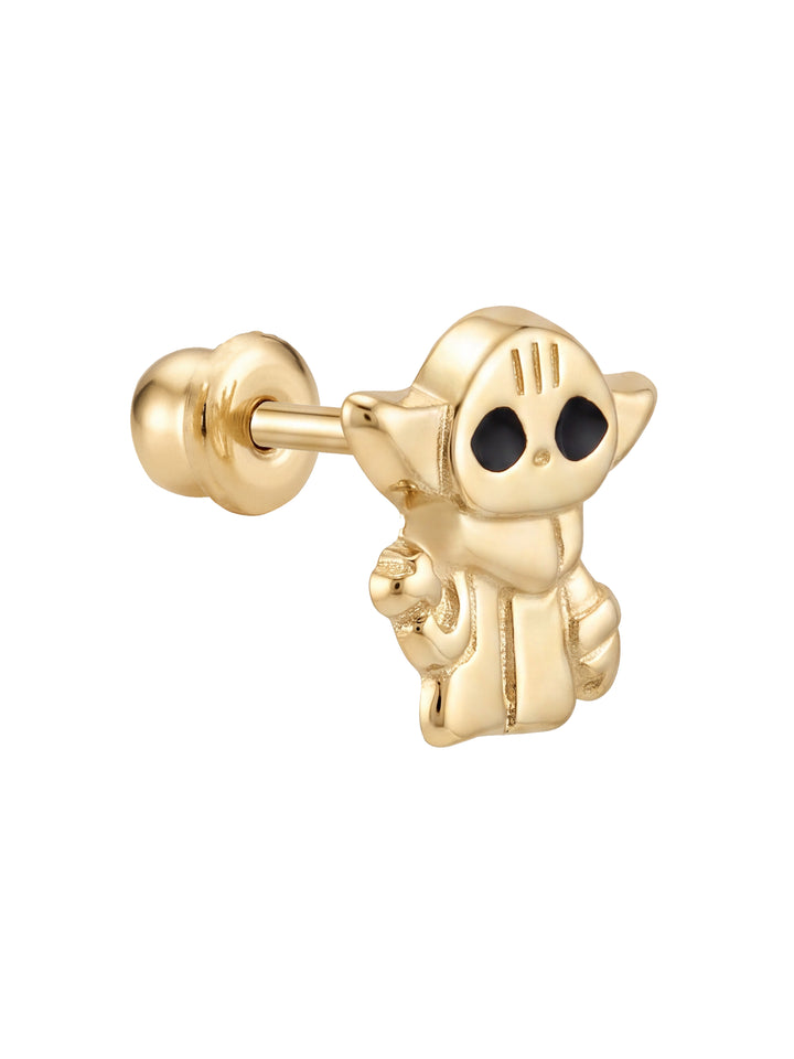 Broquel Baby Yoda Oro 10k