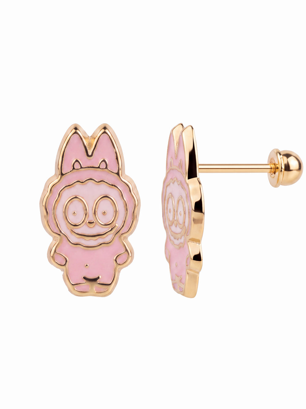 Broquel Labubu Oro 10k
