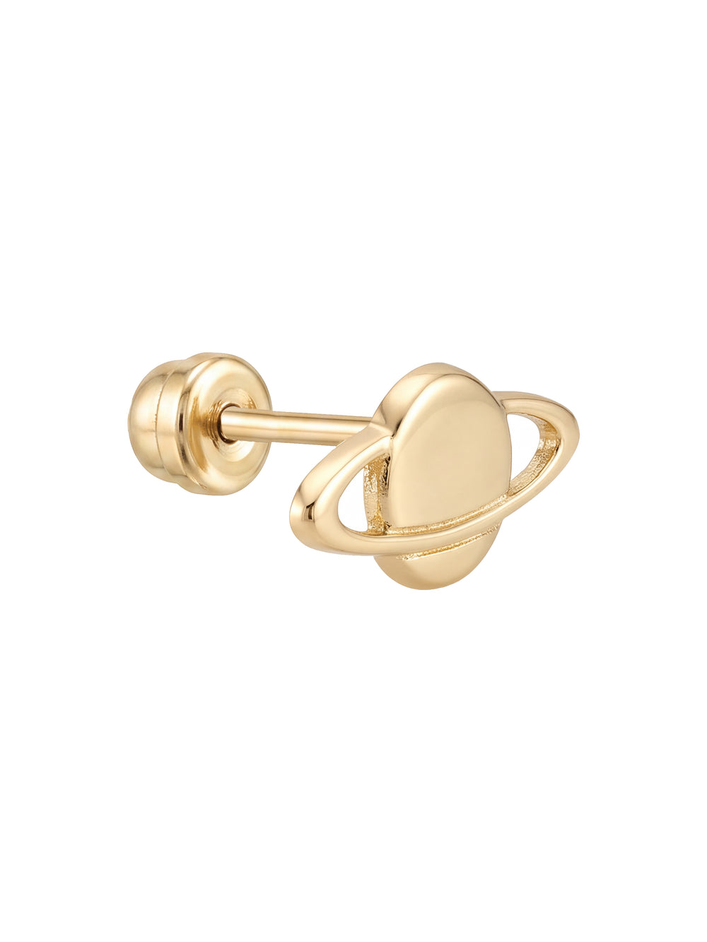Broquel Planeta Saturno Oro 10k