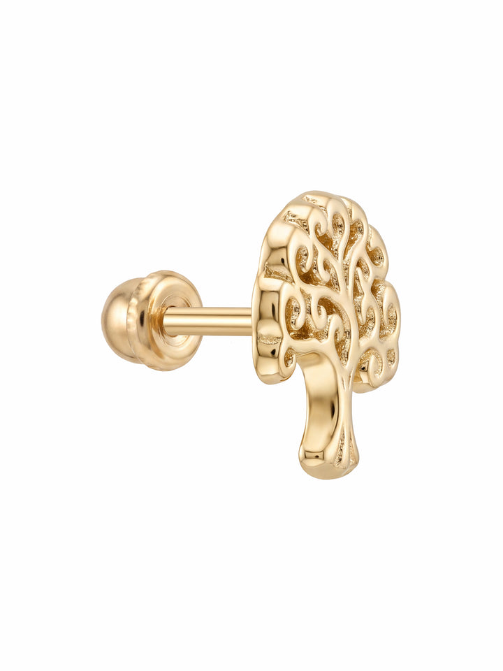 Broquel Arbol De La Vida Oro 10k