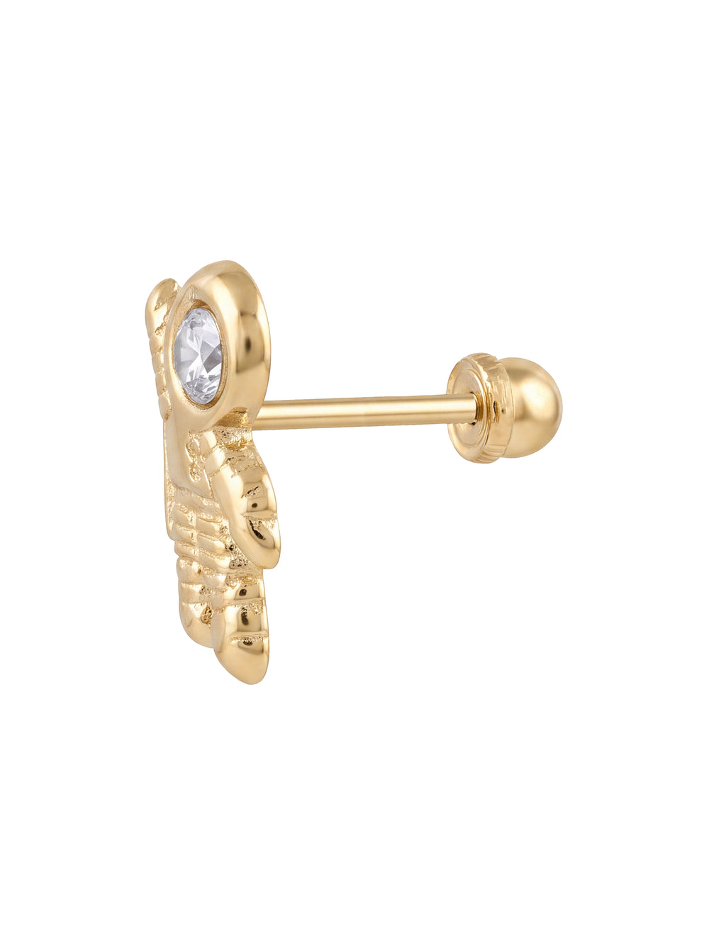 Broquel Astronauta Oro 10k