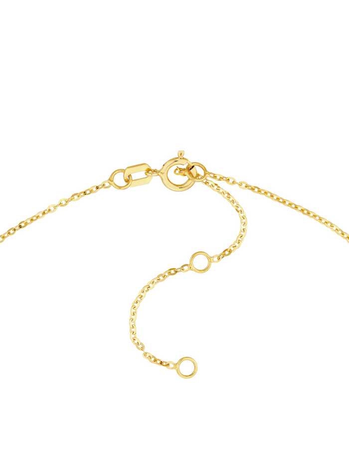 Collar Con Estrella Oro 14k