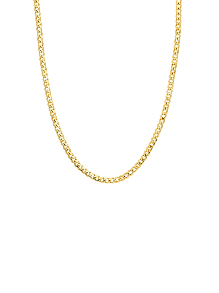 Collar Eslabon 5 mm Oro 14k