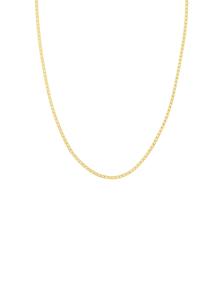 Collar Cadena Tipo Ancla 2.3 mm Oro 14k