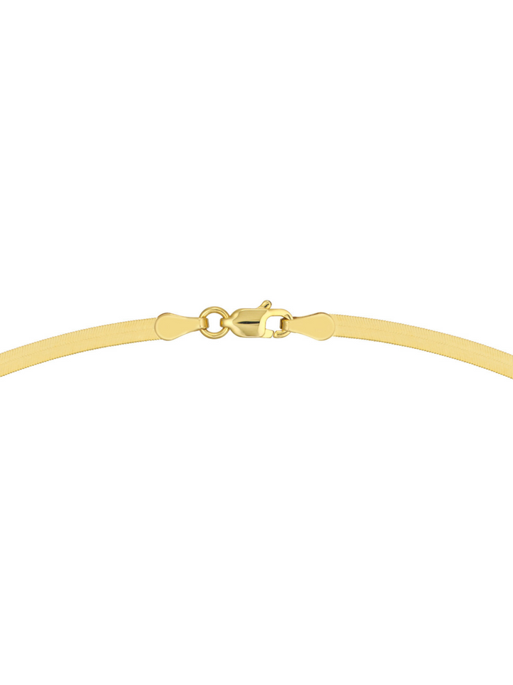 Collar Planchado 2.7 mm Oro 14k