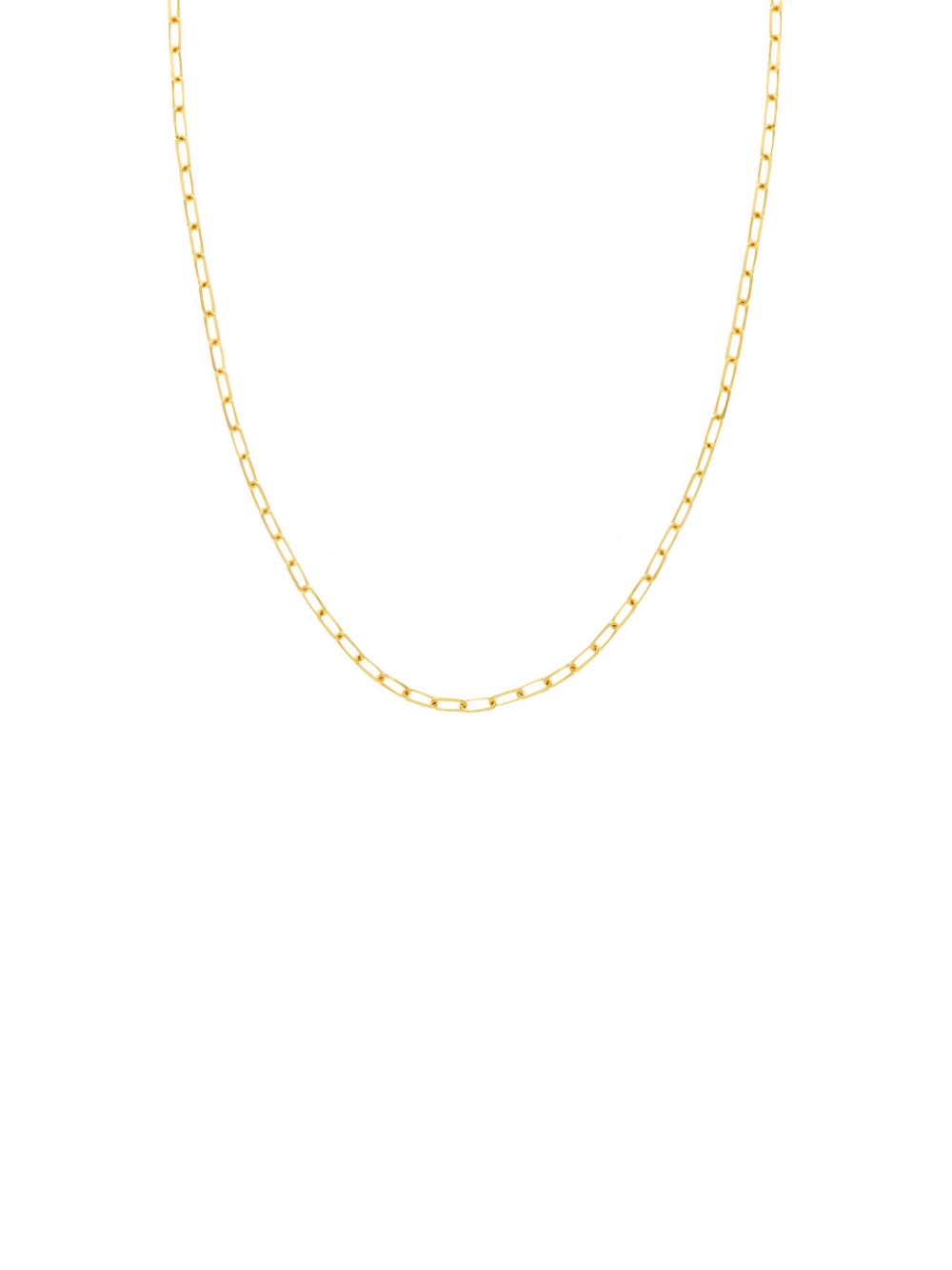 Collar Con Eslabones 7 mm Oro 14k