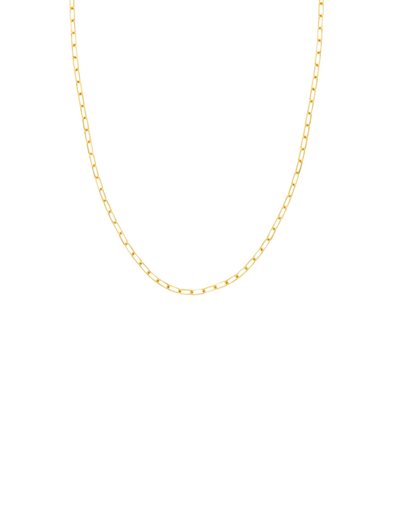 Collar Con Eslabones 7 mm Oro 14k