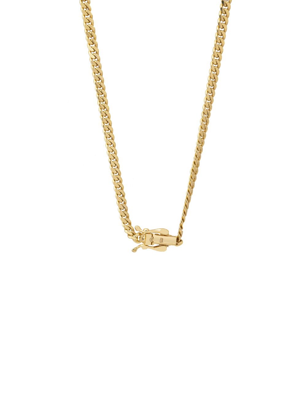 Cadena Cubana 3 mm Oro 14k