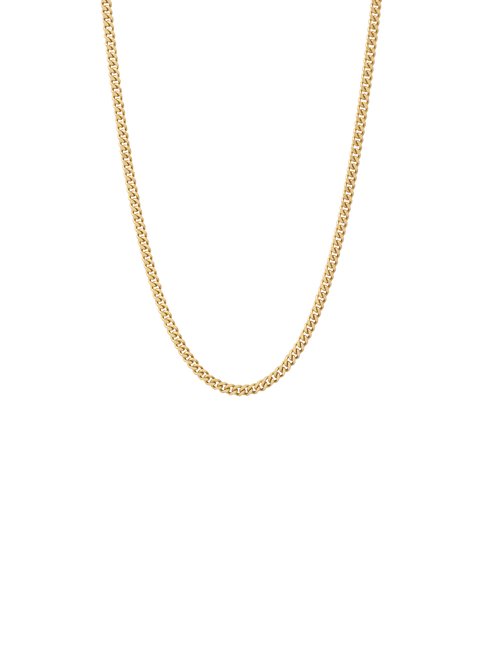 Cadena Delgada Eslabón 1.7 mm Oro 14k