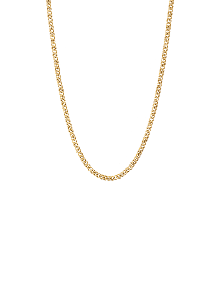 Cadena Delgada Eslabón 1.7 mm Oro 14k