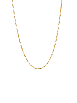 Cadena Delgada Eslabón 1 mm Oro 14k