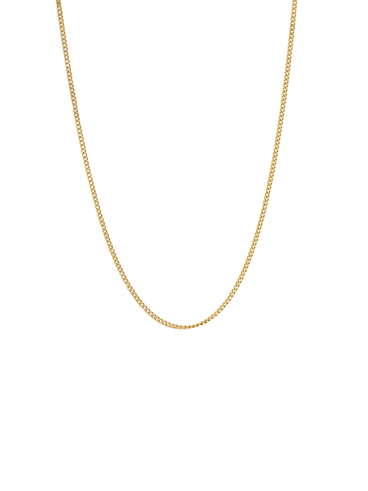 Cadena Delgada Eslabón 1 mm Oro 14k
