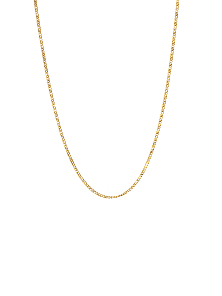 Cadena Delgada Eslabón 1 mm Oro 14k