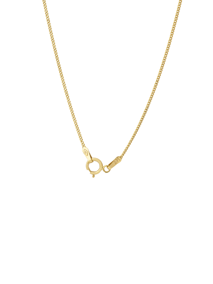 Cadena Delgada Eslabón 1 mm Oro 14k