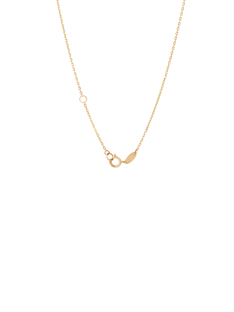 Collar Con Bolitas Oro 14k