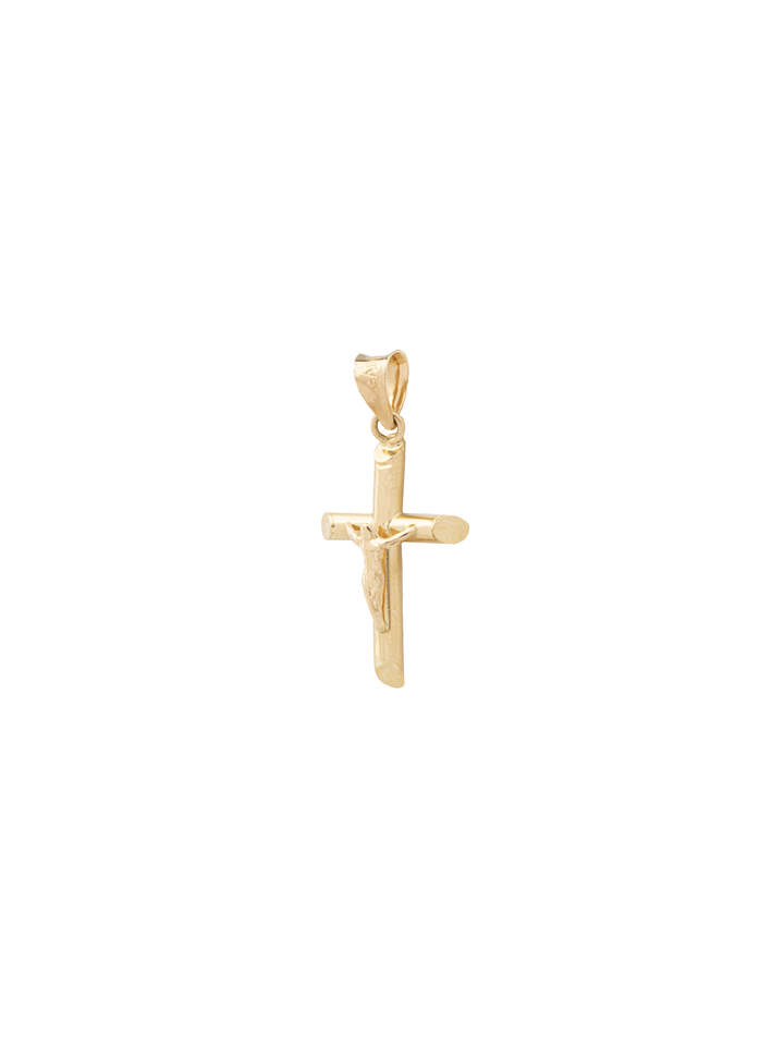 Dije Crucifijo Chico 22 mm Oro 14k
