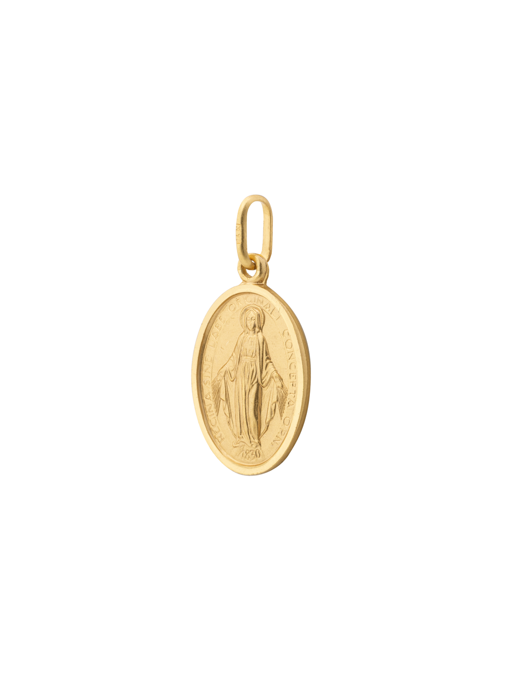 Dije Virgen Milagrosa 19 mm Oro 14k