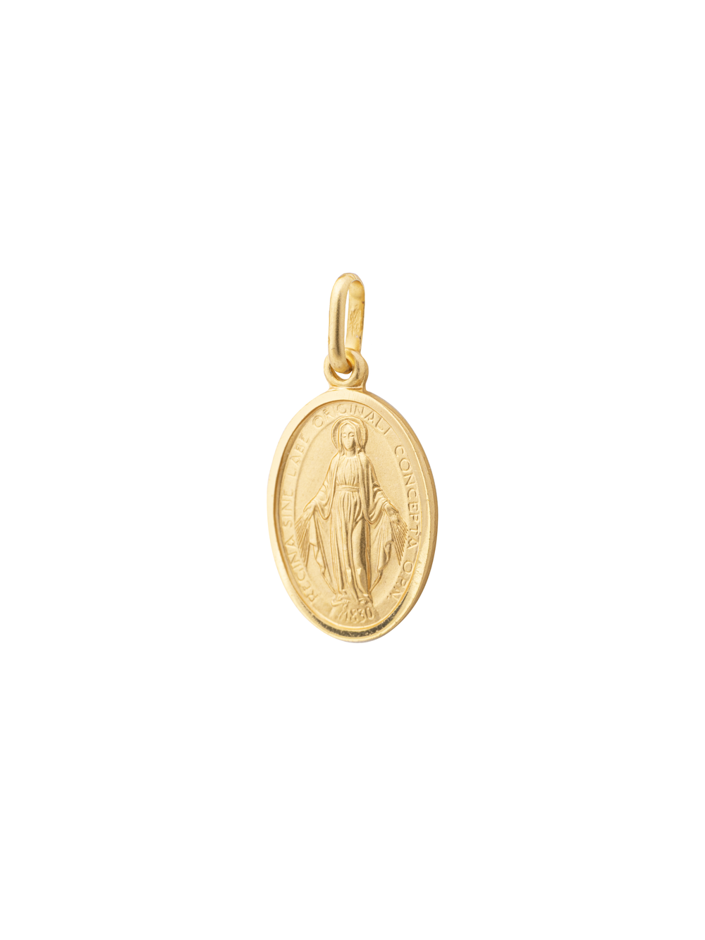 Dije Virgen Milagrosa 17 mm Oro 14k