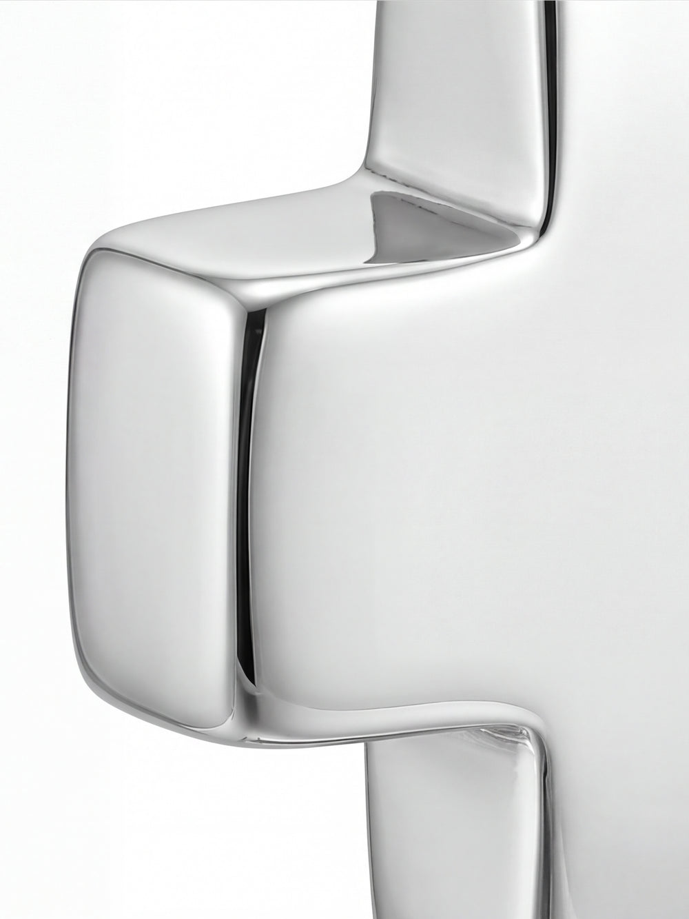 Dije Cruz Oro Blanco 14k