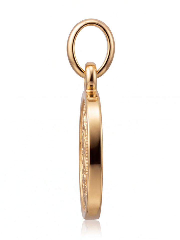 Dije Virgen De Guadalupe 15 mm Oro 14k