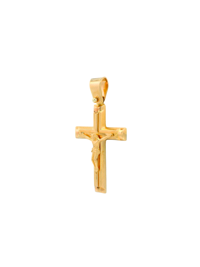 Dije Crucifijo Oro 14k