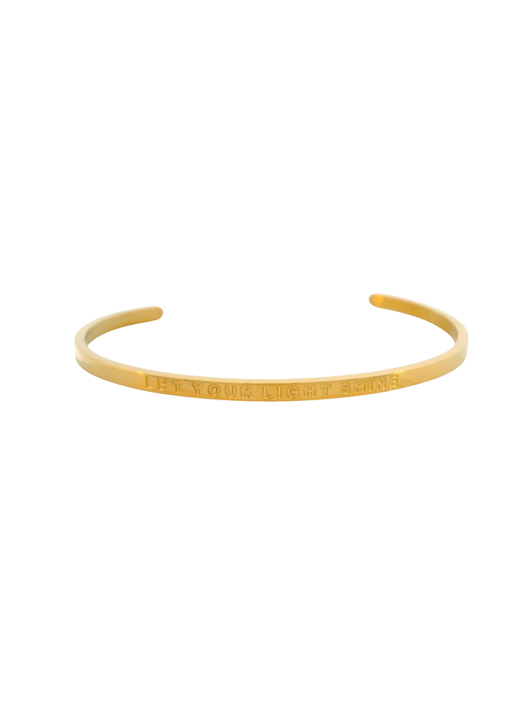 Brazalete Let Your Light Shine
