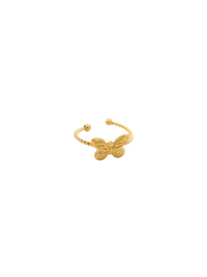Anillo Mariposa Trenzado
