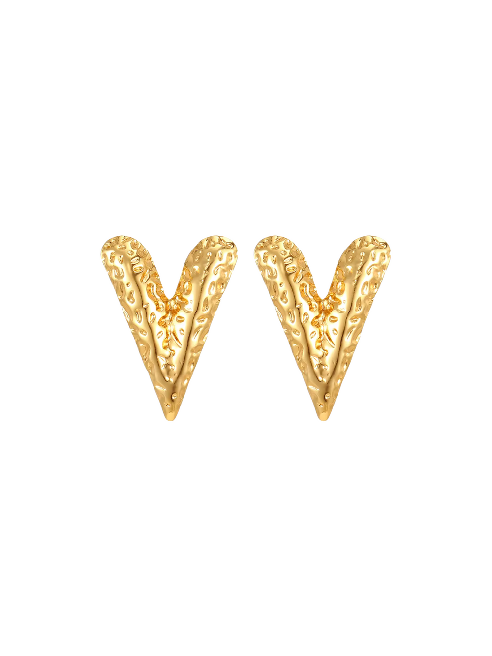 Par Arete Corazon Con Textura