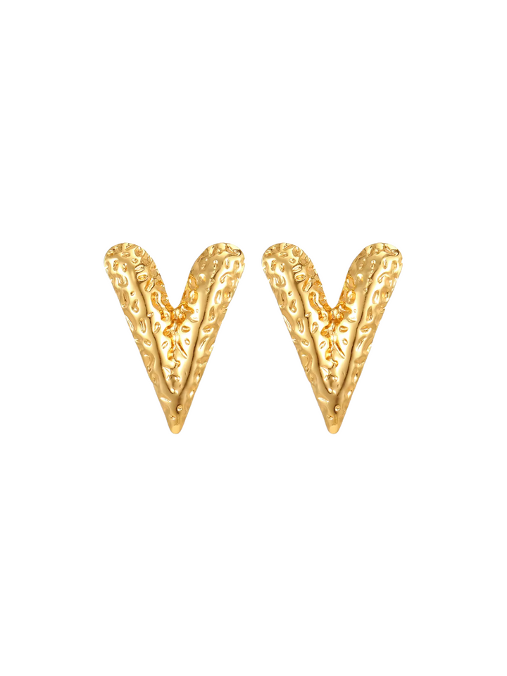 Par Arete Corazon Con Textura