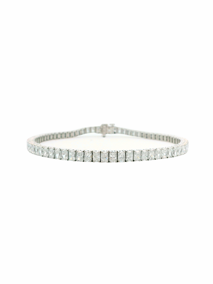 Pulsera Tennis Princess 8 Quilates Diamantes Lab Grown