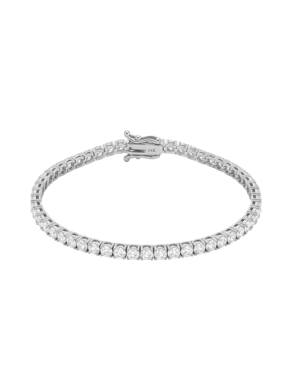 Tennis Bracelet Diamantes Lab Grown 4 Ct