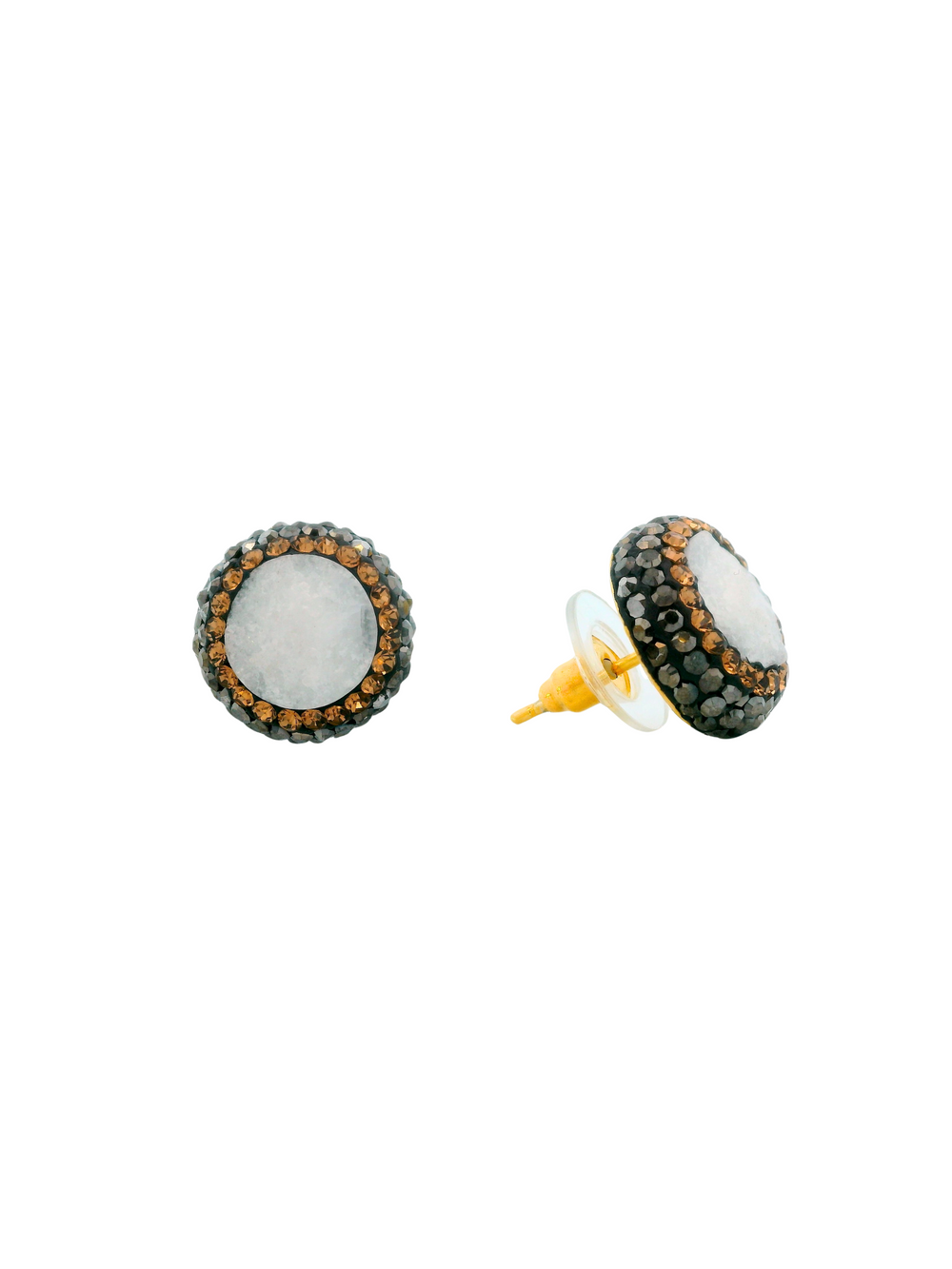 Par Minis Cuarzo Blanco