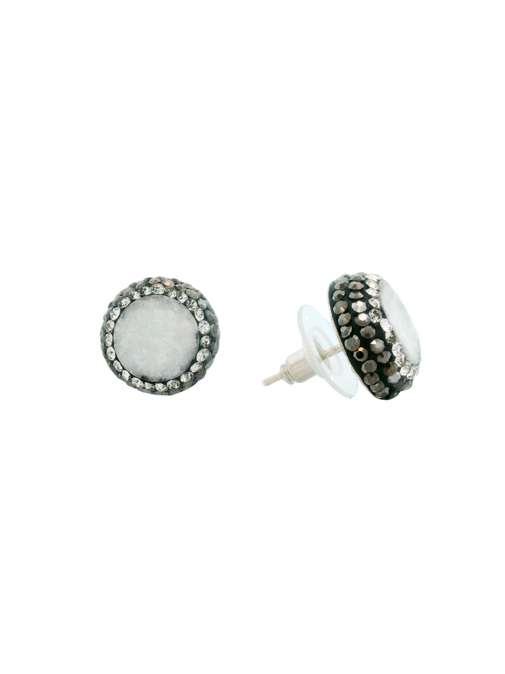 Par Minis Cuarzo Blanco