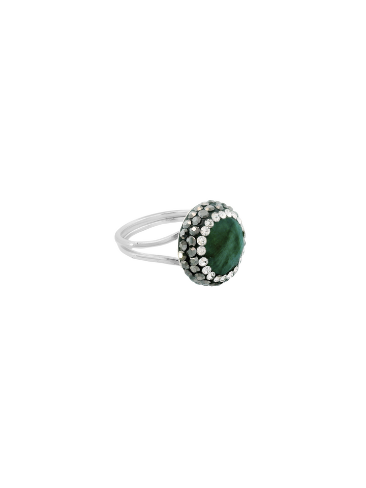 Anillo Con Piedra de Esmeralda