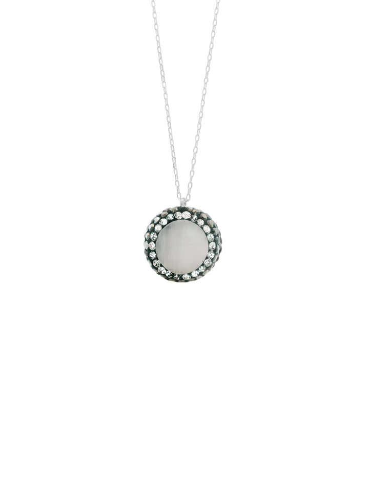 Collar Con Dije Piedra Selenita