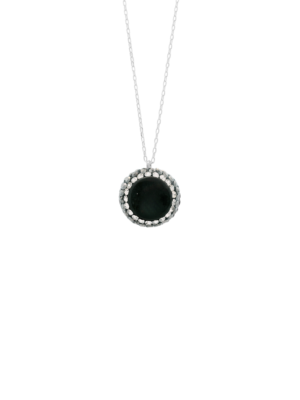 Collar Con Dije Piedra Onix