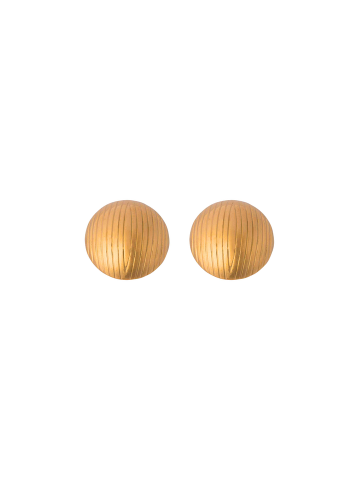 Par Arete Circulo Con Lineas