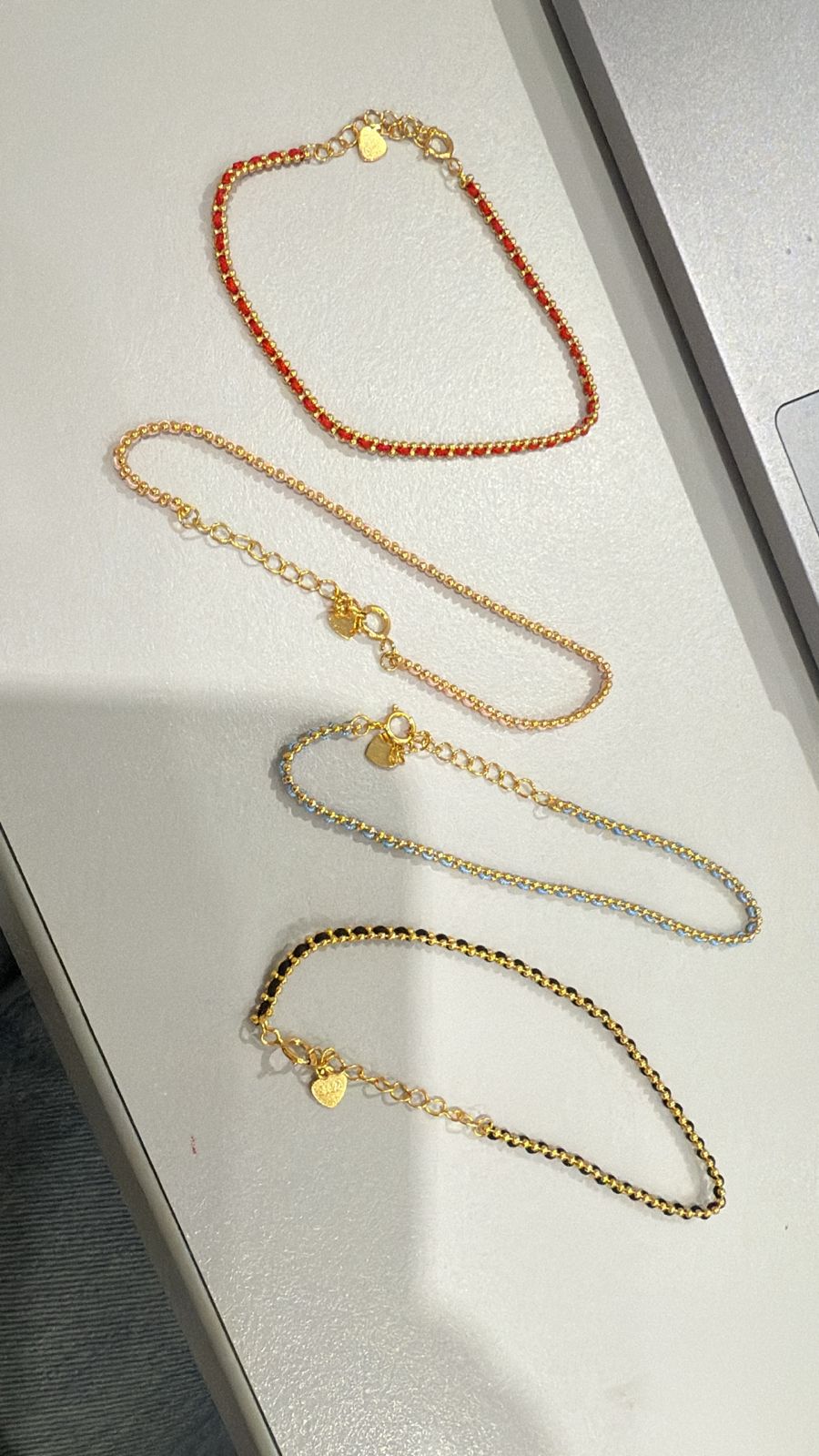 Pulsera Con HiLo Colores